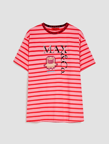 T-shirt à logo Tamagotchi - rose - MAX&Co.